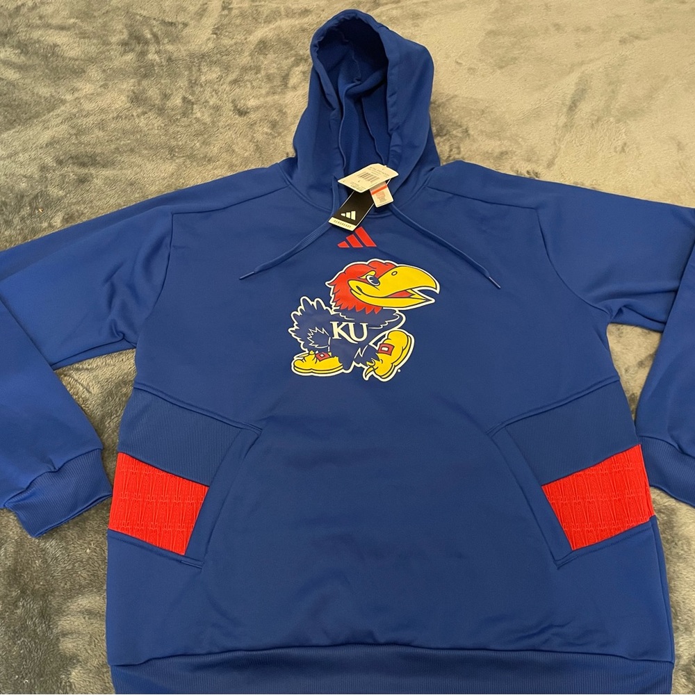 Kansas Jayhawks Adidas hoodie